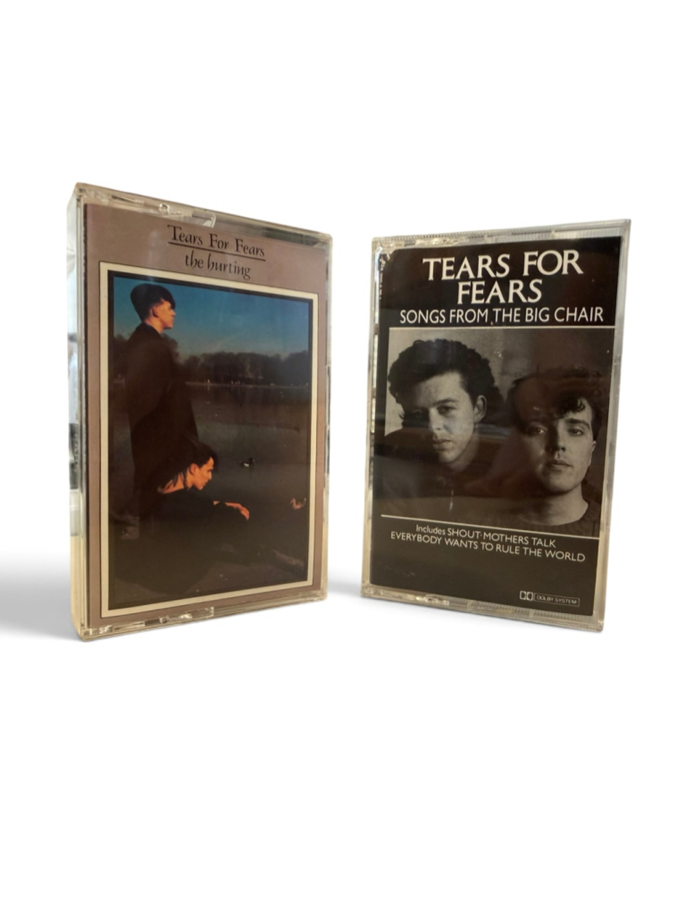 Tears for Fears Cassette Tape Lot of 2 The Hurting Songs From the Big Chair 80s